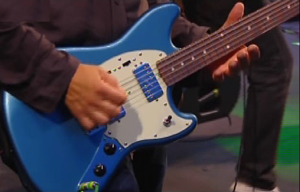 Sonic Youth Gear Guide FENDER PAWN SHOP MUSTANG LAKE PLACID BLUE