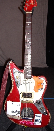  on Sonic Youth Gear Guide  Fender Jaguar  Red