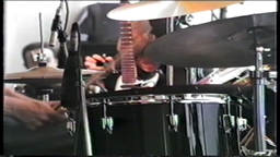 steve clanging on rivet ride w/ thurston abusing roadstar in background