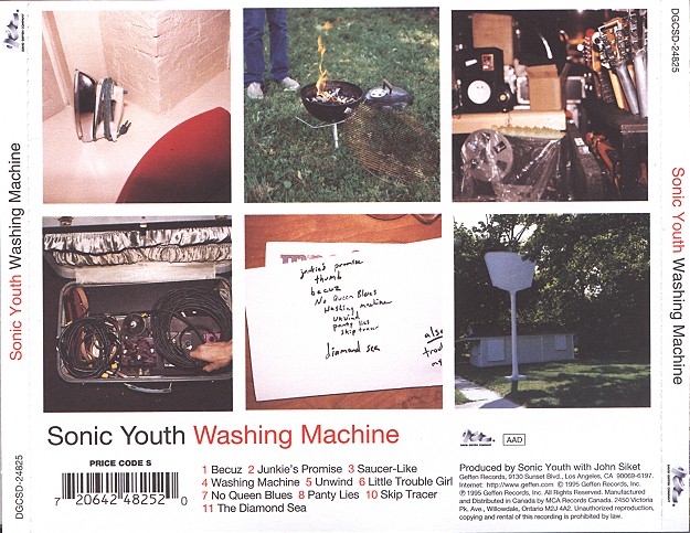 SONICYOUTH.COM DISCOGRAPHY - ALBUM: WASHING MACHINE