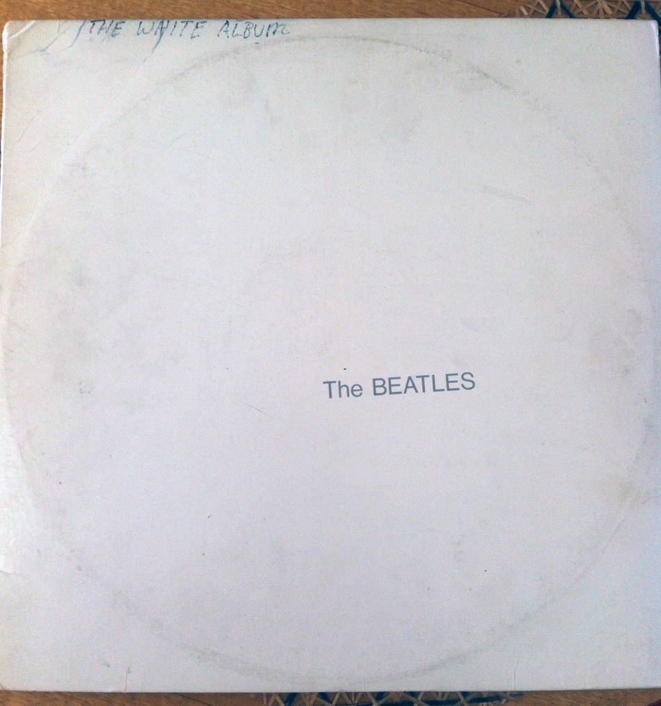 When I got it (in 1978, when I was ten) I liked the White Album nickname so much I scrawled it on the cover…